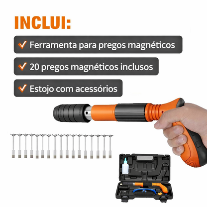 Pistola de clavos silenciada