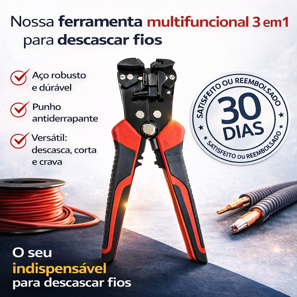 🔧Ferramenta profissional para descascar fios