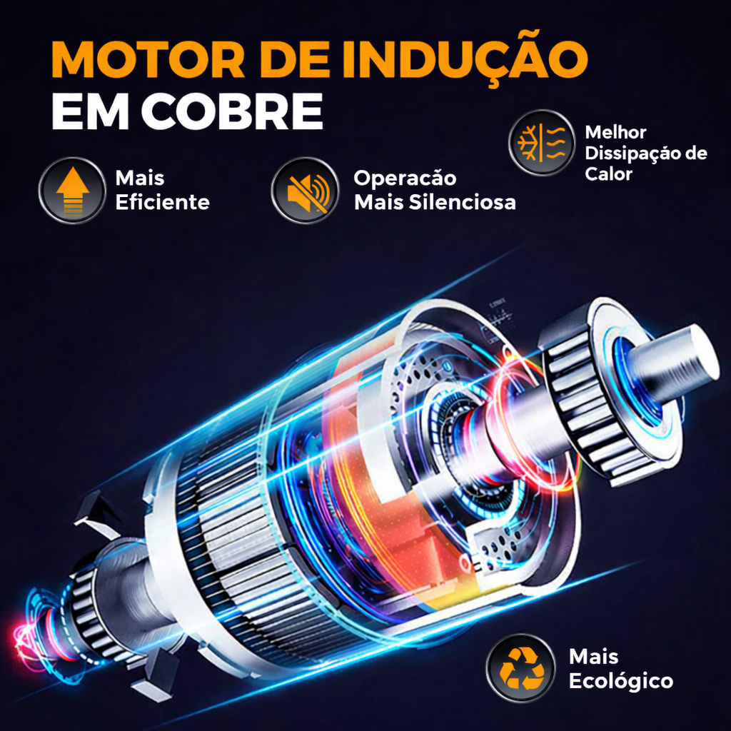Lavadora de alta pressão portátil potente