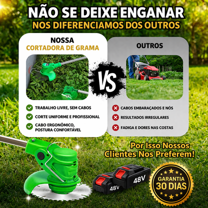 Cortador sem fios profissional 3 em 1